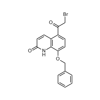 8-(Benzyloxy)-5-(2-bromoacetyl)quinolin-2(1H)-one