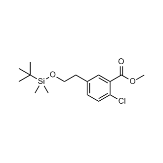Methyl 5-(2-((tert-butyldimethylsilyl)oxy)ethyl)-2-chlorobenzoate