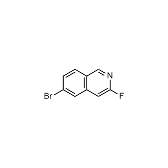6-Bromo-3-fluoroisoquinoline
