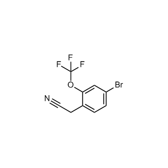 2-(4-Bromo-2-(trifluoromethoxy)phenyl)acetonitrile