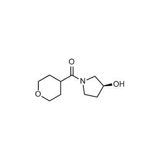 (S)-(3-Hydroxypyrrolidin-1-yl)(tetrahydro-2H-pyran-4-yl)methanone