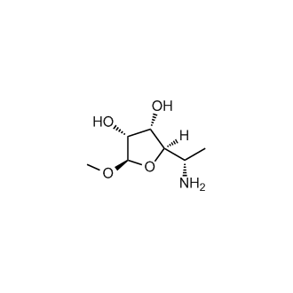 (2R,3S,4R,5R)-2-((S)-1-Aminoethyl)-5-methoxytetrahydrofuran-3,4-diol