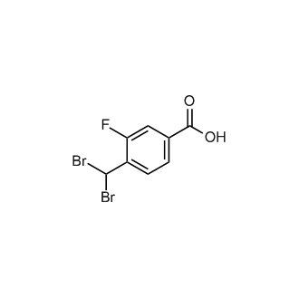 4-(Dibromomethyl)-3-fluorobenzoic acid