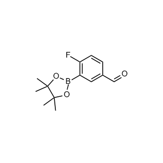 4-Fluoro-3-(4,4,5,5-tetramethyl-1,3,2-dioxaborolan-2-yl)benzaldehyde