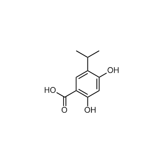 2,4-Dihydroxy-5-isopropylbenzoic acid