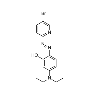 2-((5-Bromopyridin-2-yl)diazenyl)-5-(diethylamino)phenol
