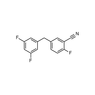5-(3,5-Difluorobenzyl)-2-fluorobenzonitrile