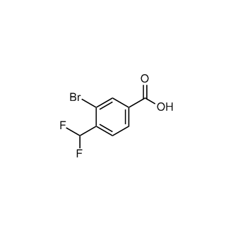 3-Bromo-4-(difluoromethyl)benzoic acid