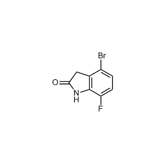 4-Bromo-7-fluoroindolin-2-one