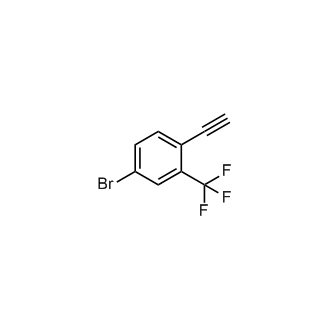 4-Bromo-1-ethynyl-2-(trifluoromethyl)benzene