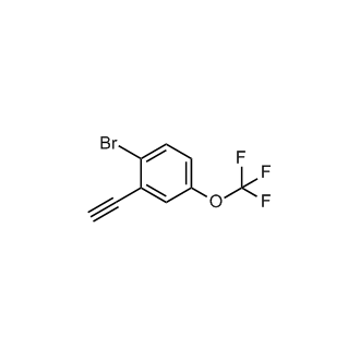 1-Bromo-2-ethynyl-4-(trifluoromethoxy)benzene