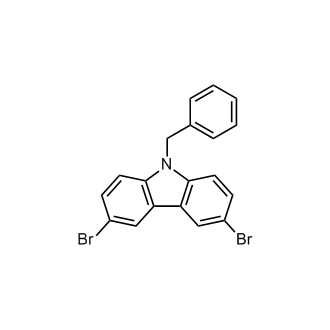 9-Benzyl-3,6-dibromocarbazole
