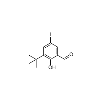 3-(tert-Butyl)-2-hydroxy-5-iodobenzaldehyde
