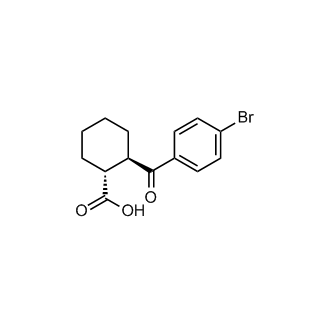 rel-(1R,2R)-2-(4-Bromobenzoyl)cyclohexane-1-carboxylic acid