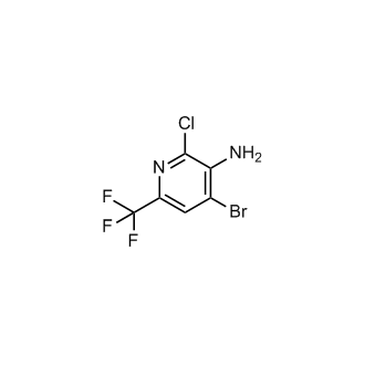 4-Bromo-2-chloro-6-(trifluoromethyl)pyridin-3-amine