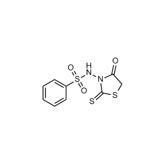 N-(4-Oxo-2-thioxothiazolidin-3-yl)benzenesulfonamide
