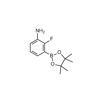 2-Fluoro-3-(4,4,5,5-tetramethyl-1,3,2-dioxaborolan-2-yl)aniline