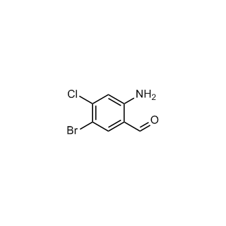 2-Amino-5-bromo-4-chlorobenzaldehyde