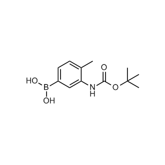 (3-((tert-Butoxycarbonyl)amino)-4-methylphenyl)boronic acid