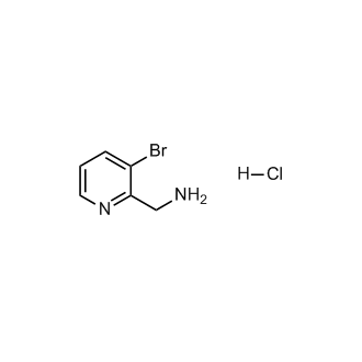 (3-Bromopyridin-2-yl)methanamine hydrochloride