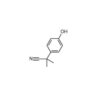 2-(4-Hydroxyphenyl)-2-methylpropanenitrile