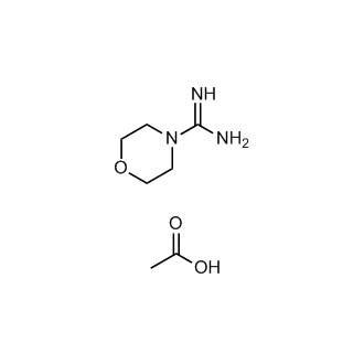 Morpholine-4-carboximidamide acetate