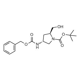 (2S,4R)-tert-Butyl 4-(((benzyloxy)carbonyl)amino)-2-(hydroxymethyl)pyrrolidine-1-carboxylate