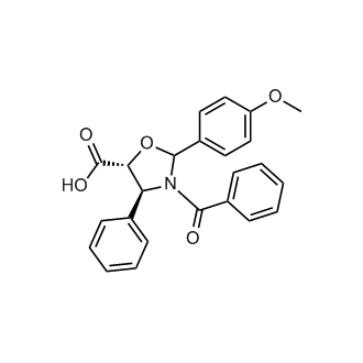 (4S,5R)-3-Benzoyl-2-(4-methoxyphenyl)-4-phenyloxazolidine-5-carboxylic acid