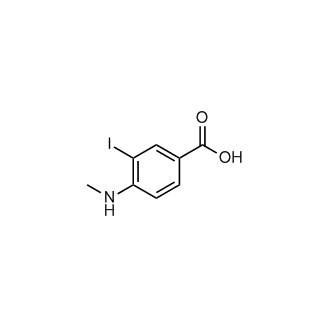 3-Iodo-4-(methylamino)benzoic acid