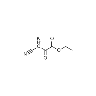 Potassium 1-cyano-3-ethoxy-2,3-dioxopropan-1-ide