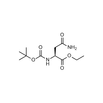 (S)-Ethyl 4-amino-2-((tert-butoxycarbonyl)amino)-4-oxobutanoate