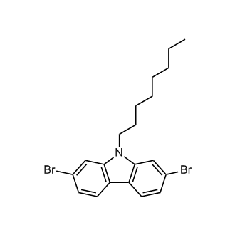 2,7-Dibromo-9-octyl-9H-carbazole
