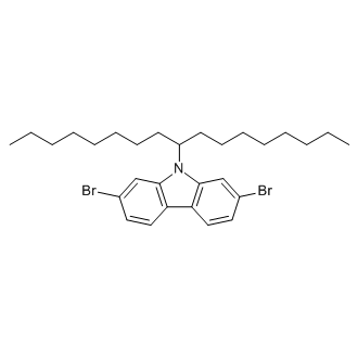 2,7-Dibromo-9-(heptadecan-9-yl)-9H-carbazole