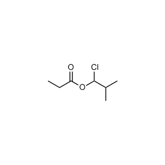 1-Chloro-2-methylpropyl propionate
