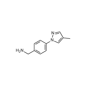 (4-(4-Methyl-1H-pyrazol-1-yl)phenyl)methanamine