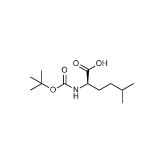 (R)-2-((tert-Butoxycarbonyl)amino)-5-methylhexanoic acid