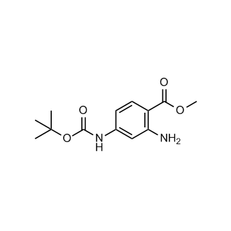 Methyl 2-amino-4-((tert-butoxycarbonyl)amino)benzoate