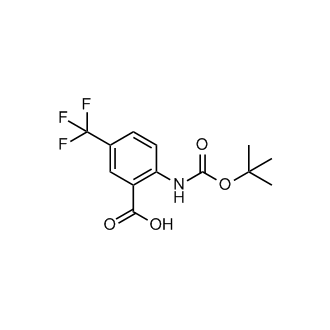 2-((tert-Butoxycarbonyl)amino)-5-(trifluoromethyl)benzoic acid