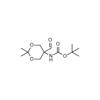tert-Butyl (5-formyl-2,2-dimethyl-1,3-dioxan-5-yl)carbamate