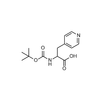 2-((tert-Butoxycarbonyl)amino)-3-(pyridin-4-yl)propanoic acid