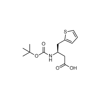 (R)-3-((tert-Butoxycarbonyl)amino)-4-(thiophen-2-yl)butanoic acid