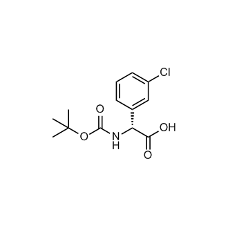 (R)-2-((tert-Butoxycarbonyl)amino)-2-(3-chlorophenyl)acetic acid