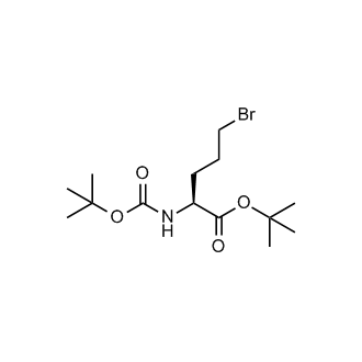 (S)-tert-Butyl 5-bromo-2-((tert-butoxycarbonyl)amino)pentanoate