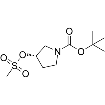 (S)-tert-Butyl 3-((methylsulfonyl)oxy)pyrrolidine-1-carboxylate