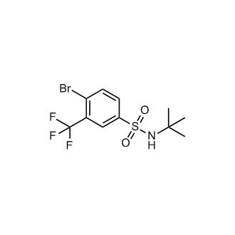 4-Bromo-N-(tert-butyl)-3-(trifluoromethyl)benzenesulfonamide