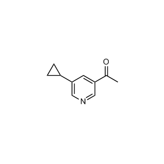 1-(5-Cyclopropylpyridin-3-yl)ethanone