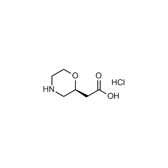(S)-2-(Morpholin-2-yl)acetic acid hydrochloride