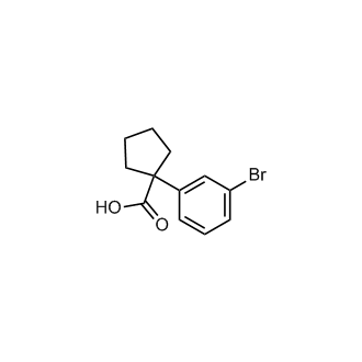 1-(3-Bromophenyl)cyclopentanecarboxylic acid