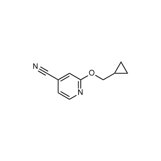 2-(Cyclopropylmethoxy)isonicotinonitrile