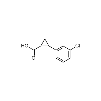 2-(3-Chlorophenyl)cyclopropanecarboxylic acid